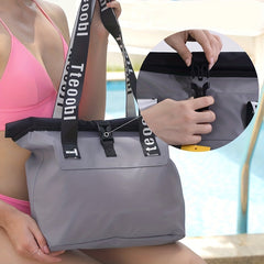 Waterproof Beach Bag for Swimming Travel Fitness Sports Anti Splash Tote