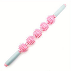 5 Balls Massage Stick Muscle Relaxation Massager Yoga Roller