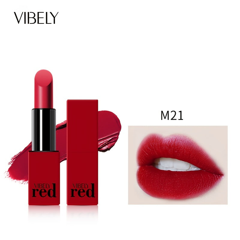 10 Colors Matte Velvet Red Lip Gloss Long Lasting Lipstick Gift