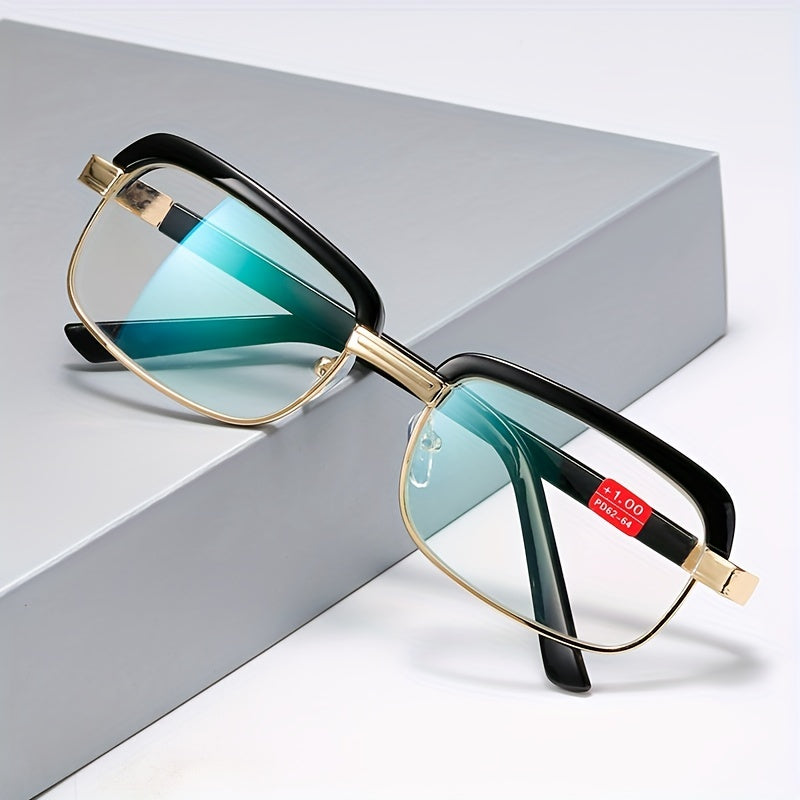 Anti Blue Light HD Reading Glasses + Case