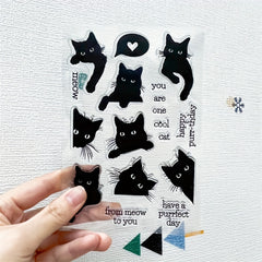 Cat Transparent Silicone Stamp
