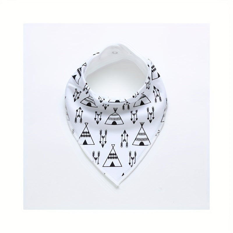 5pcs Soft Baby Feeding Bibs for Kids Teens & Adults