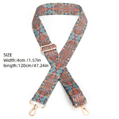Colorful Boho Style Shoulder Strap for Crossbody Bag