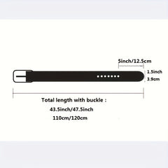 Men's Business Bull Pattern Buckle Belt