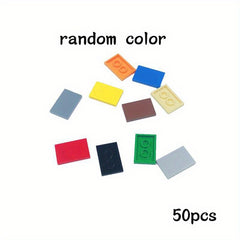 50pcs High Tech Assembly Blocks Set 2X3 Interlocking Pieces with 26603 Chip