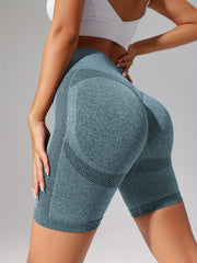 High Waist Hip Lifting Yoga Shorts Quick Drying Training Running Fitness Shorts
