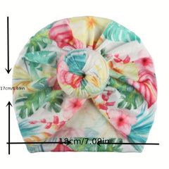 Cute Donut Baby Turban Hat, All Seasons
