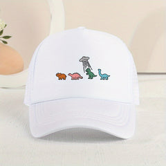 Teen Dinosaur Baseball Cap Sun Protection Adjustable Strap