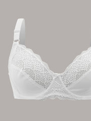 Lace Push Up Solid Bra Women's Sexy Medium