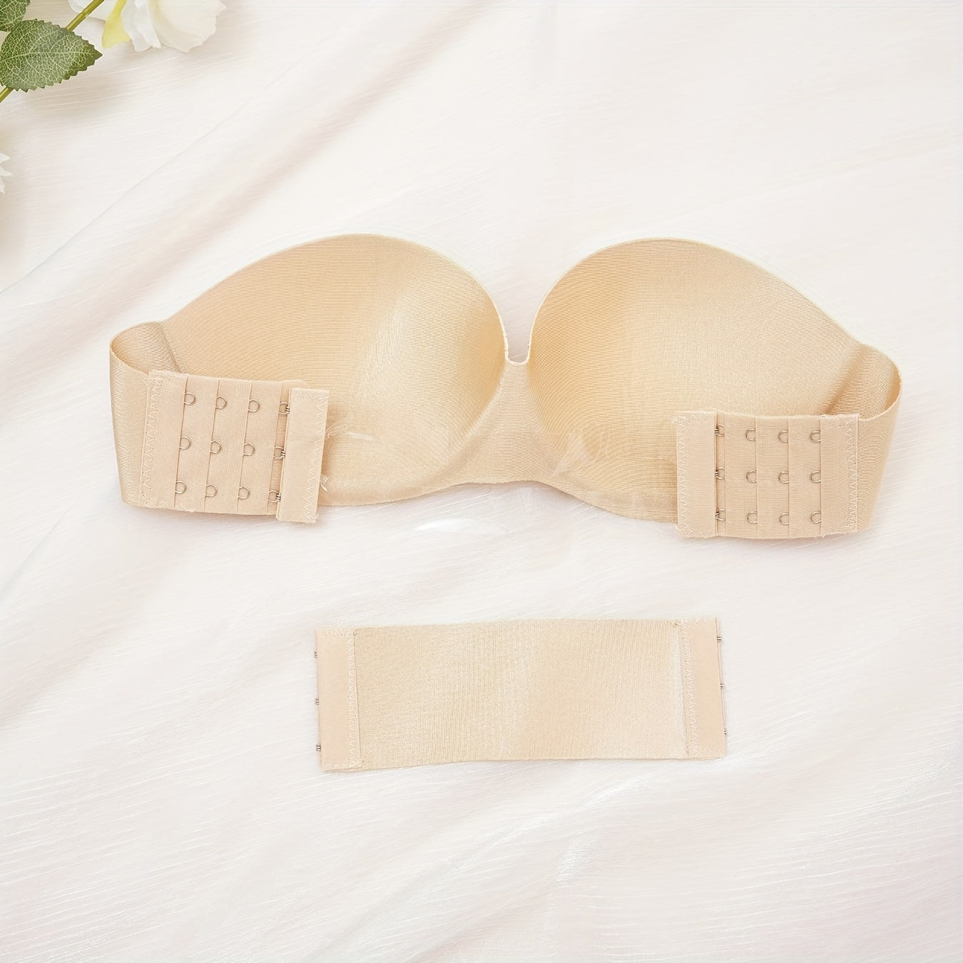 Strapless Bandeau Bra Push Up Invisible Lingerie