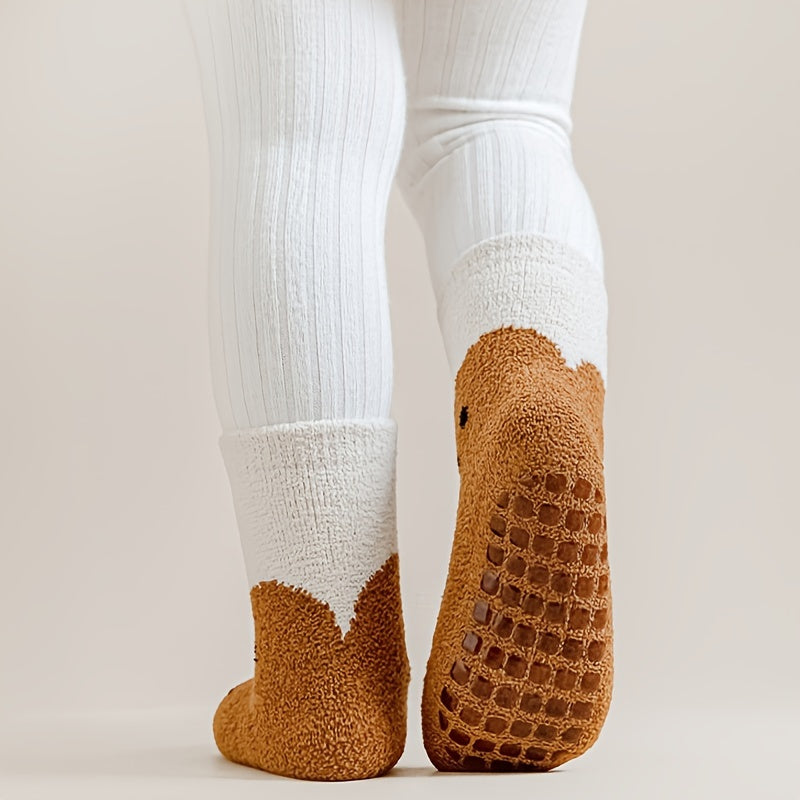 Warm Non-slip Baby Girl Winter Socks