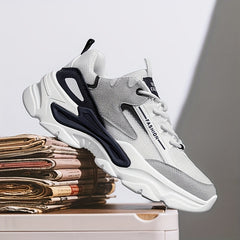 Men's Breathable Mesh Chunky Sneaker Spring Summer Shoes