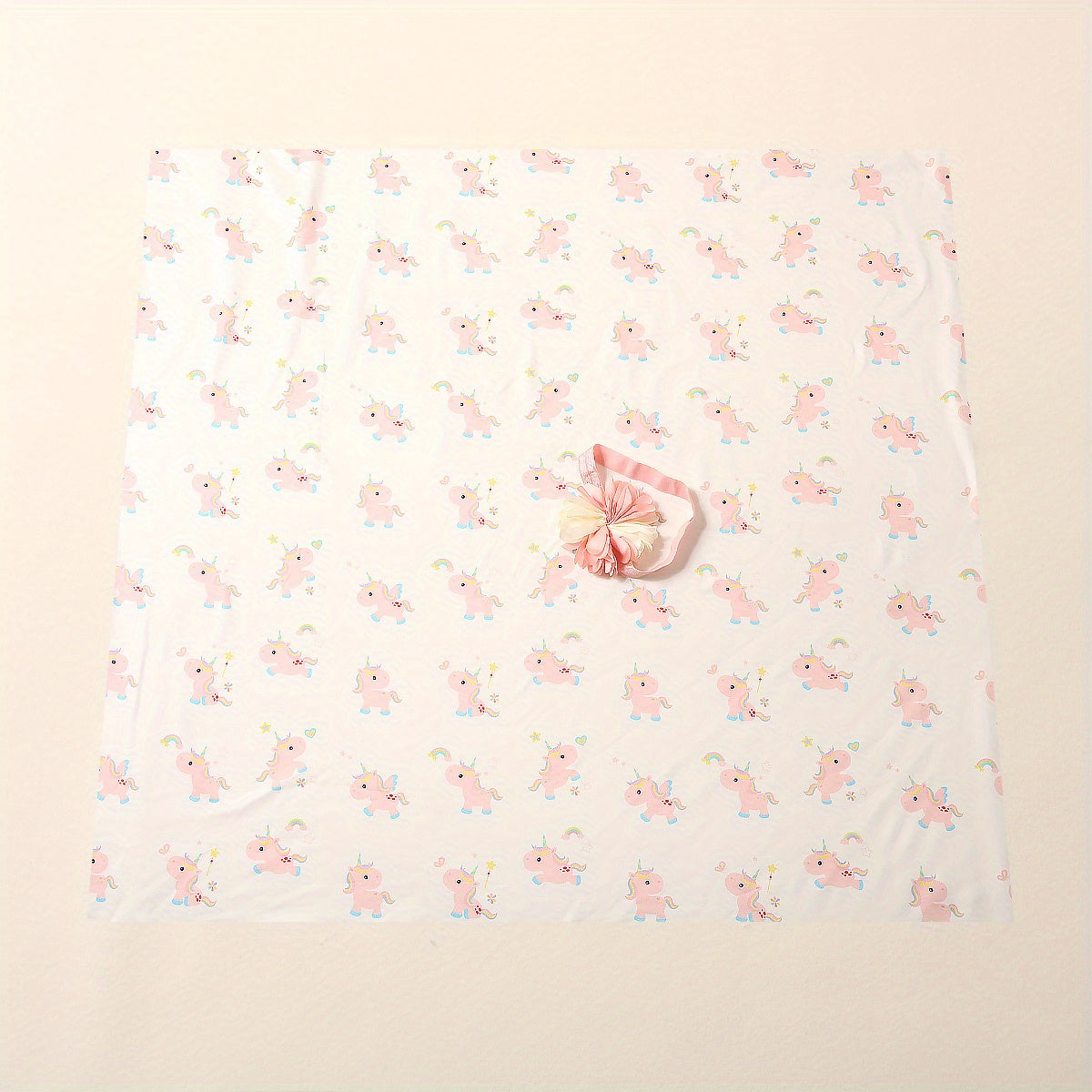 2 Piece Newborn Swaddle Set for Baby Photography Props