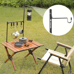 Aluminum Alloy Folding Hanging Rack for Outdoor Camping