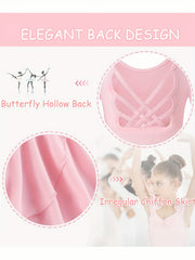 95 Cotton Sweet Girls Crisscross Back Ballet Leotard