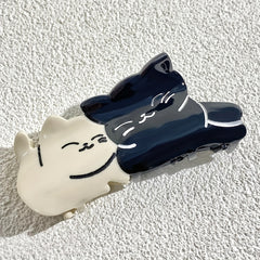 Colorful Cat Hair Claw Clip for Women Hair Accessories