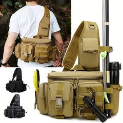 Outdoor Shoulder Bag for Fishing Picnic Camping