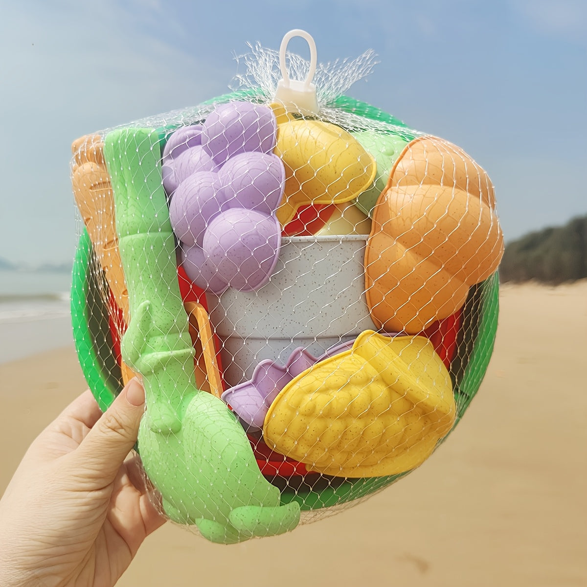 11pcs Watermelon Beach Sand Toys Set Durable PP Material