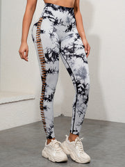 Tie Dye Workout Leggings Women Yoga Gym Athletic Pants