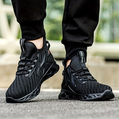 Steel Toe Sneakers For Men Safety Shoes Comfortable Puncture Proof Work Shoes