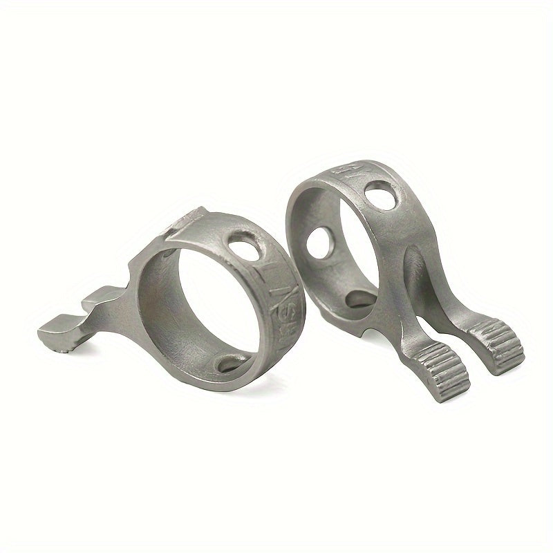 Metal Slingshot Bowfishing Releaser Quick Launch Fishing Ring