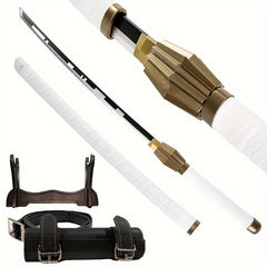 Anime Wooden Samurai Katana Sword - Halloween Cosplay Roleplaying