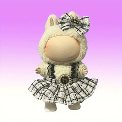 Doll Clothing Accessories Set for 16cm Dolls - Hat, Pants, Headpiece, Skirt