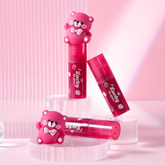 Water Mirror Lip Glaze Little Pink Bear Moisturizing Lip Gloss
