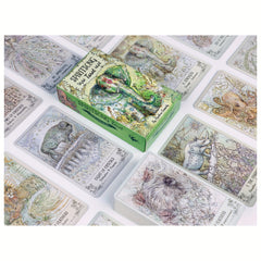 Large Size Tarot Cards 78 Tarot Cards With Booklet Fortune Telling Games