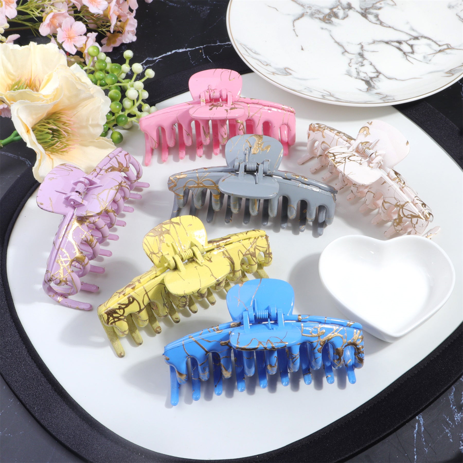 Nonslip Hair Clips Strong Hold Jaw Clamps Hair Barrette Hair Accessories