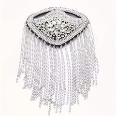 Floral Patch Shoulder Pads for Suits