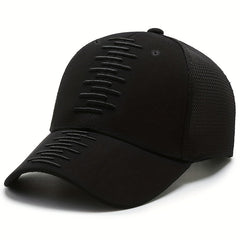 Adjustable Mesh Baseball Cap Outdoor Sun Visor