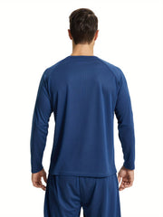 3 Pcs Men's Quick Drying Compression Long Sleeve Tee