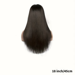 Brazilian Straight 360 Full Lace Frontal Human Hair Wig Pre Plucked Transparent