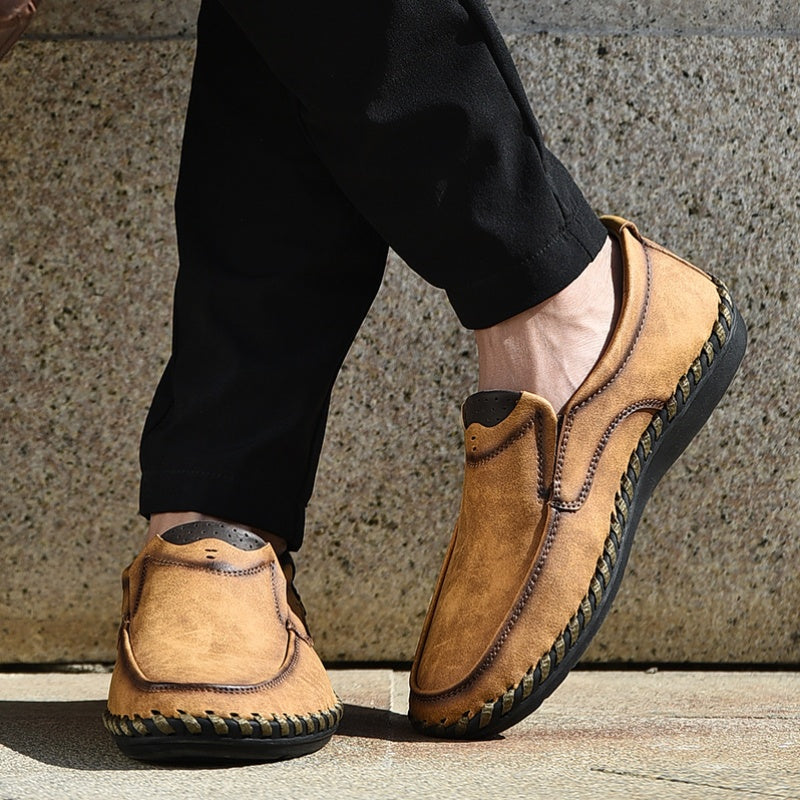 Men's Comfortable Loafer Shoes Non Slip Casual Walking Shoes