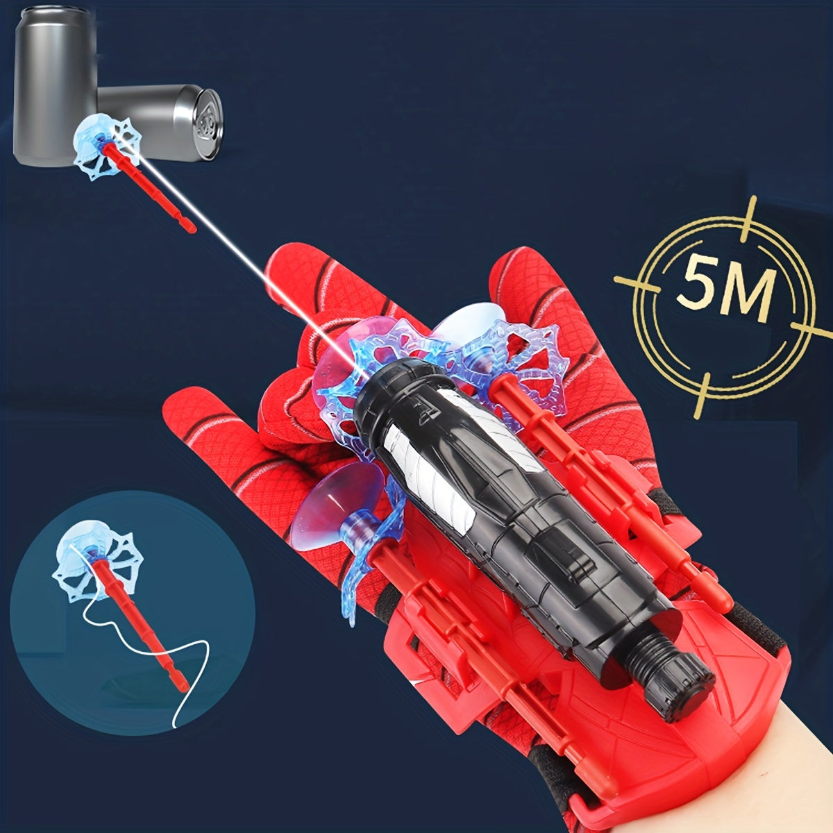 Spider Launcher Bracelet & Soft Bullet Set for Kids