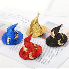 Halloween Small Top Hat Hairpin Witch Hat DIY Hair Accessories