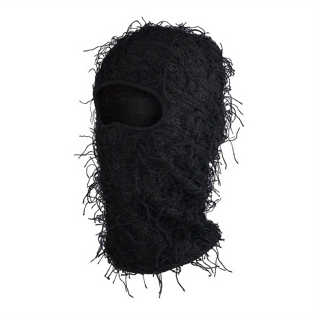 Camouflage Knitted Hat Winter Mask Hood Cover Retro Hat