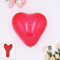 50pcs Heart Shape Balloons Wedding Birthday Party Decorations Supplies