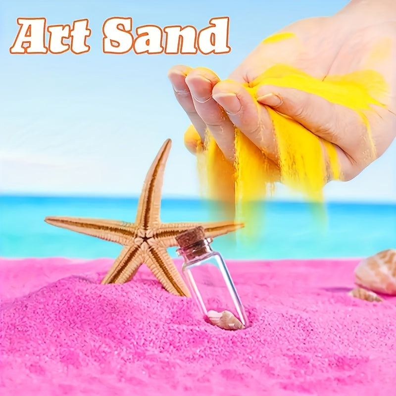 24pcs DIY Sand Painting Special Pigment Colored Sand Art Set