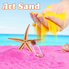 24pcs DIY Sand Painting Special Pigment Colored Sand Art Set