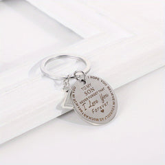 Teen Creative Stainless KeyChain Gift for Son Daughter