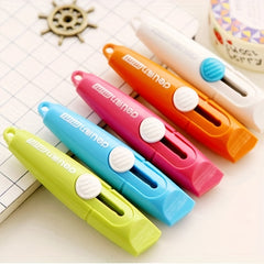 Portable Retractable Utility Cutter for Office School Art Supplies
