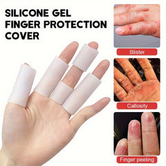 4pcs Non Slip Finger Protectors Soft & Comfortable Finger Covers