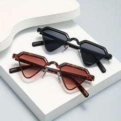 Men's Triangle Frame Sunglasses UV Protection for Cycling Fishing