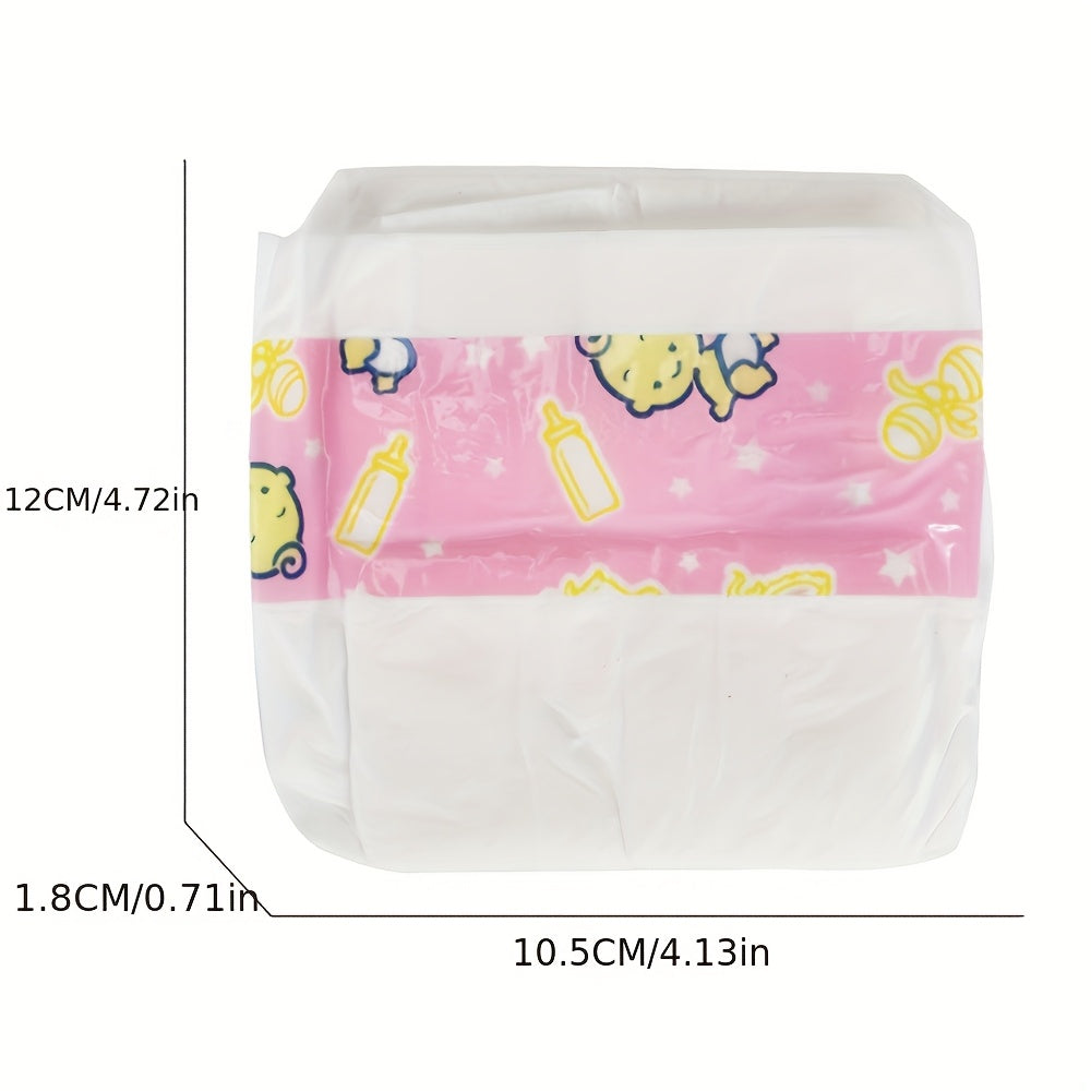 Doll Diaper Polyester Mixed Colors Playhouse Toy Accessories