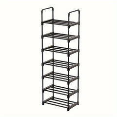 7 Layer Shoe Rack Apartment Large Capacity Floor Standing Storage Rack