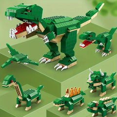 1000pcs Dinosaur Building Blocks 6 IN 1