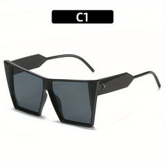 Men's Square Sunglasses for Street Photography Party
