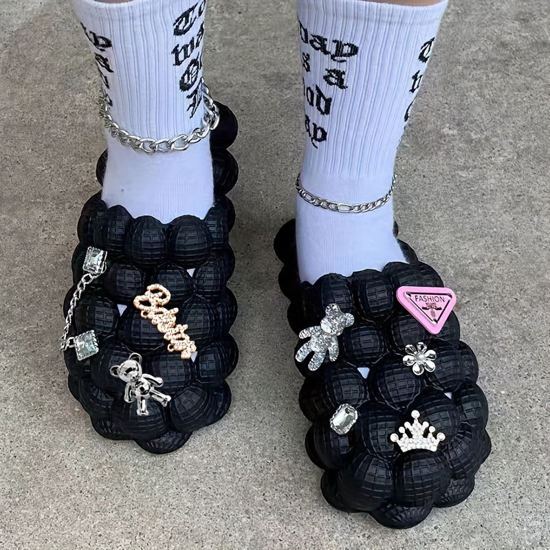 Fashionable Bubble Slippers Waterproof Non Slip Beach Slippers